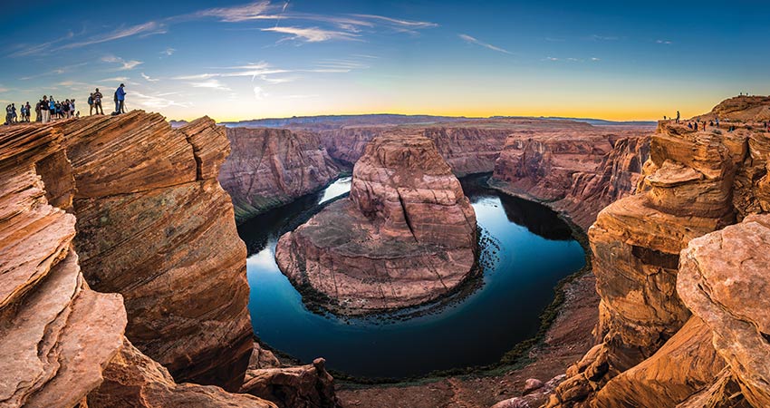 Horseshoe Bend, Colorado River, Grand Canyon, AZ.