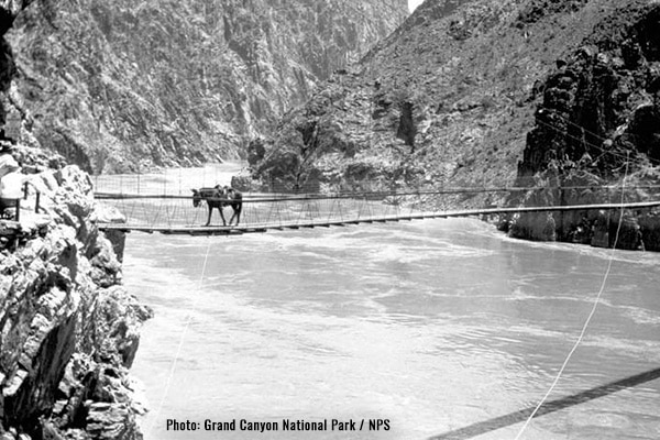 Colorado River at Grand Canyon history