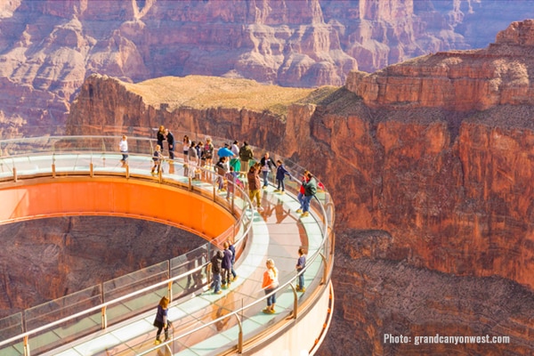 Grand Canyon Skywalk, Grand Canyon West Rim, Arizona, USA.