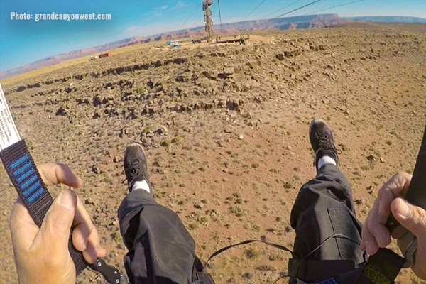 Zip Line at Grand Canyon West